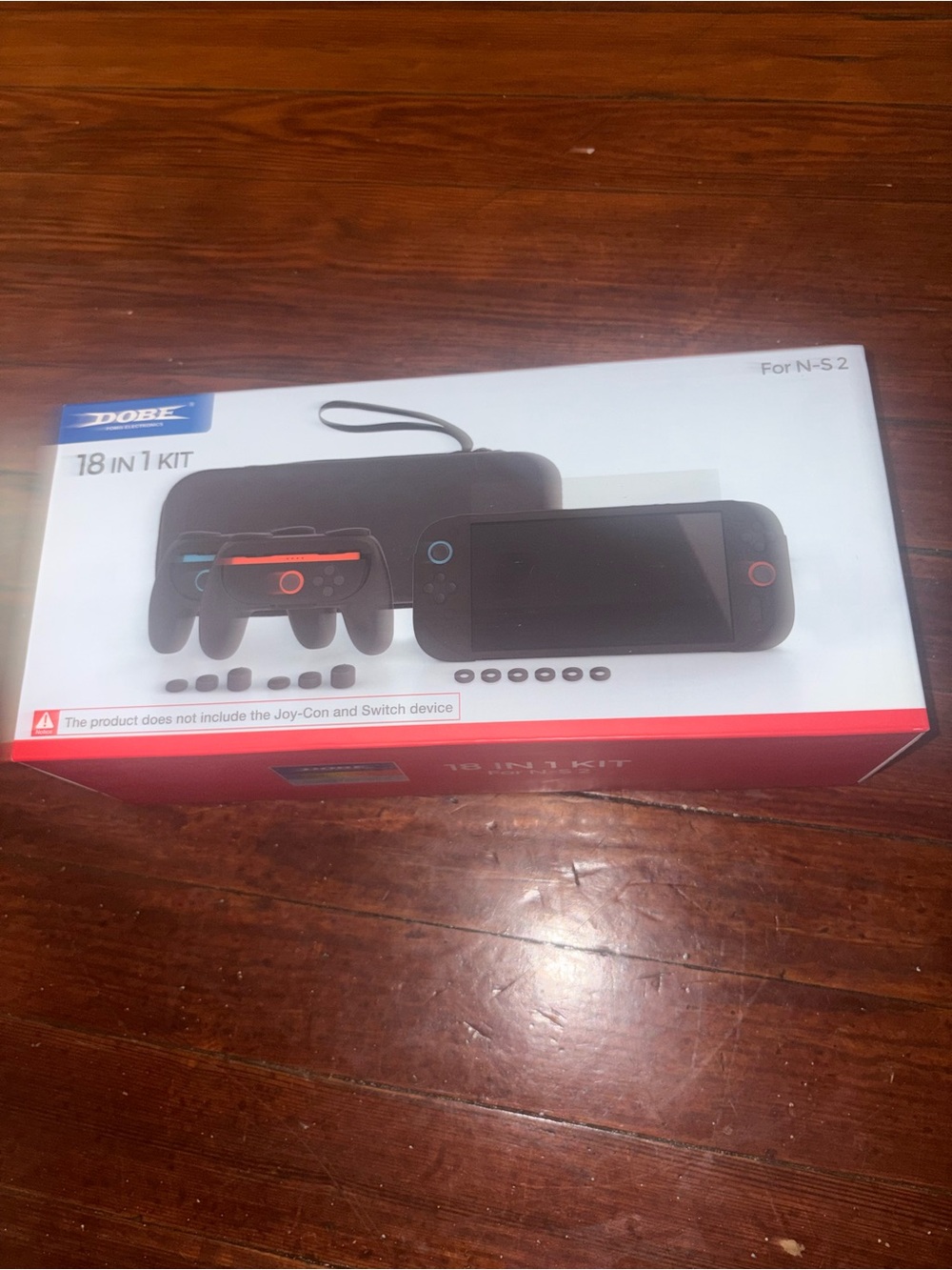 18-in-1 Black Nintendo Switch Accessory Kit